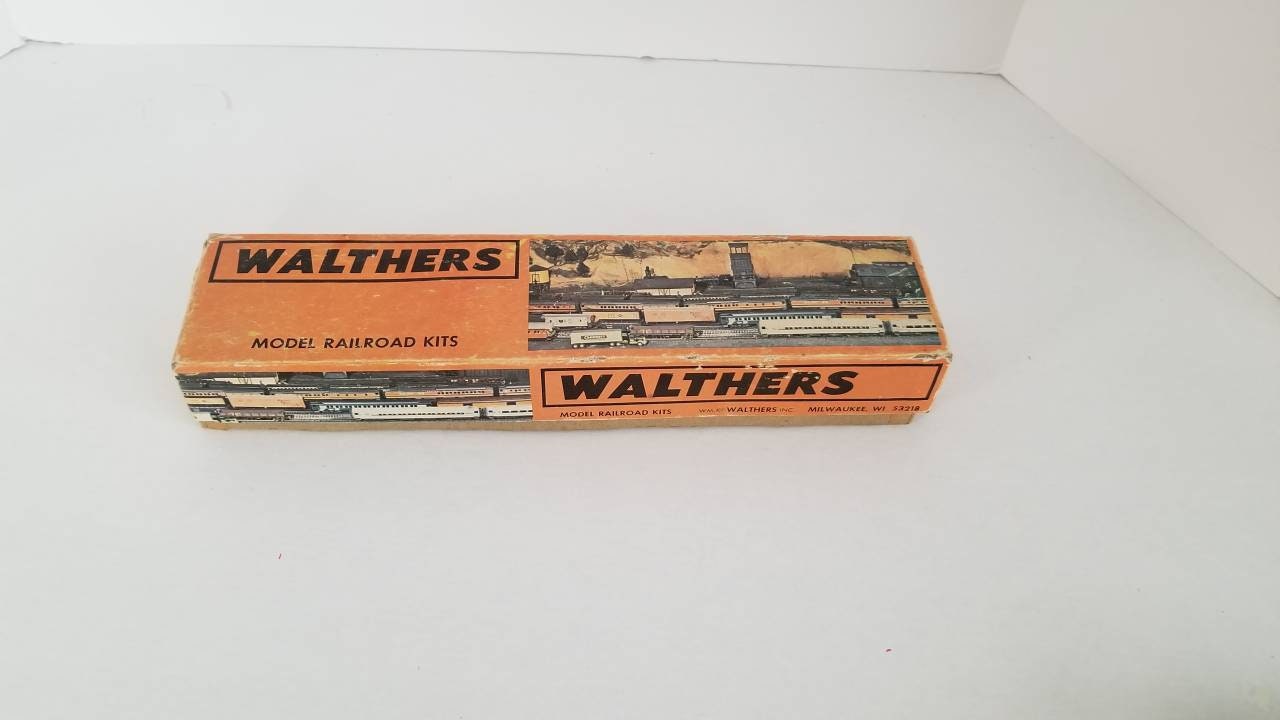 HO scale Train Kit Vintage Train Kit Vintage Walthers Model Railroad Kit Pacific Fruit Express