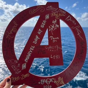 Personalized Autograph Anchor – Mickey Mouse Disney Cruise Gift image 7