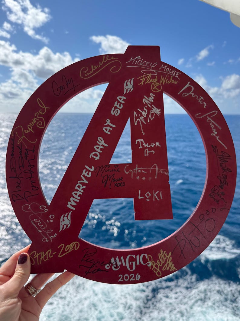 Personalized Autograph Anchor – Mickey Mouse Disney Cruise Gift image 7
