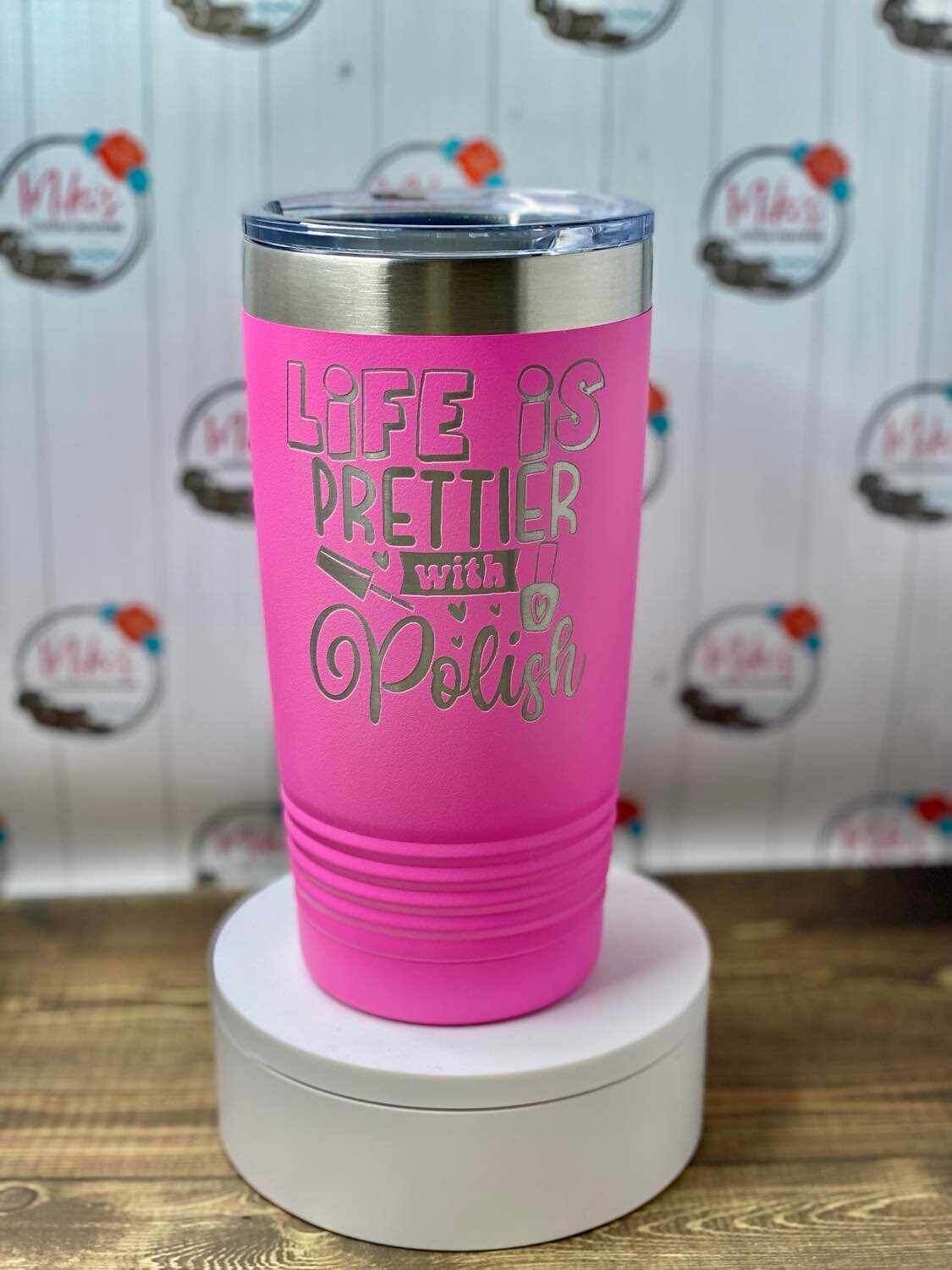 Caus Small Drink Tumbler - Pretty in Paint
