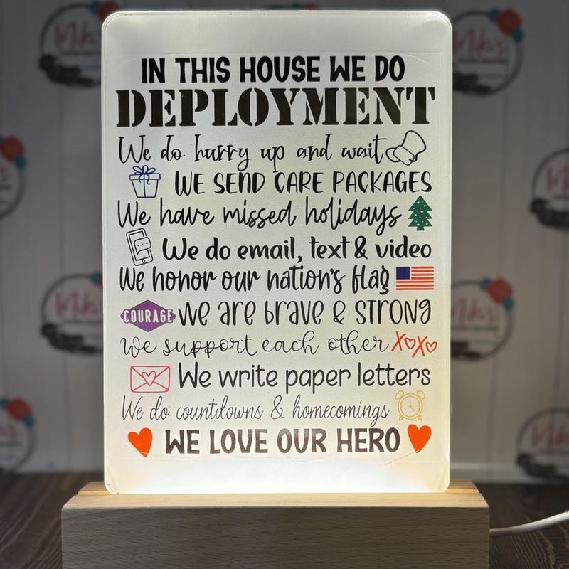 Military Family Member Deployed - Etsy