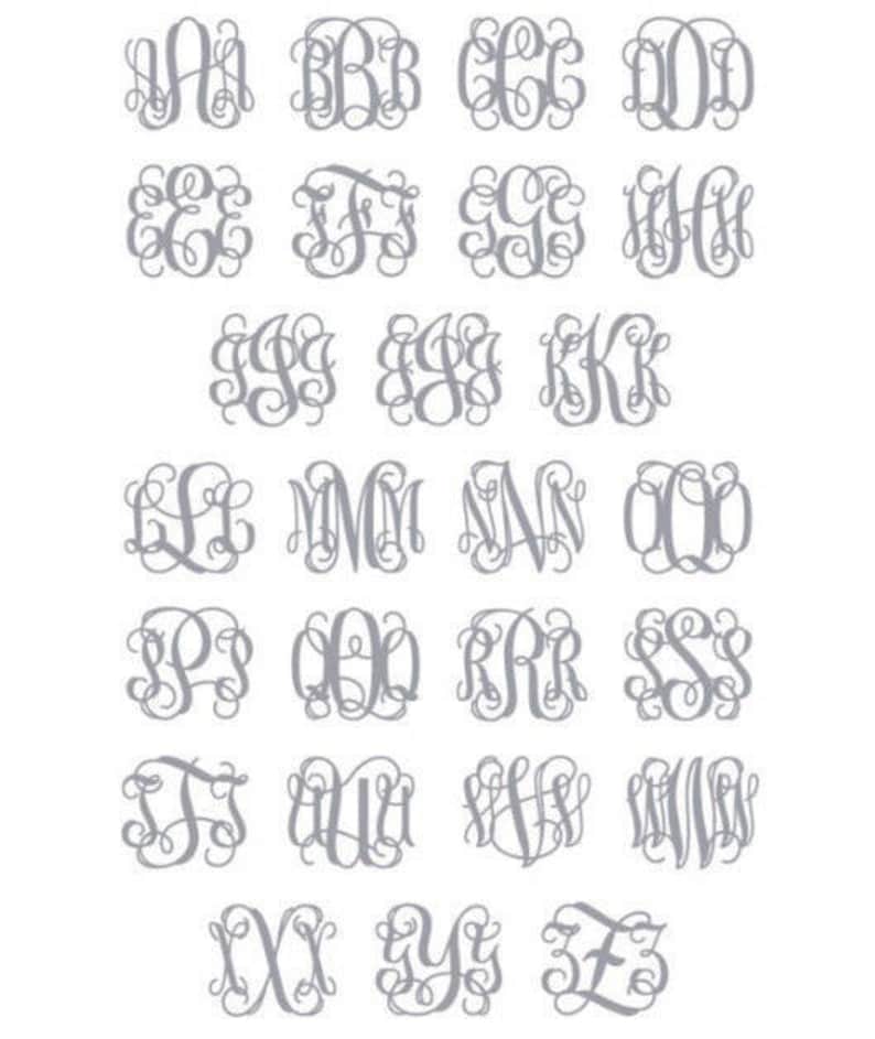 Navy Rearview Mirror Monogram Rear View Mirror Initial Etsy