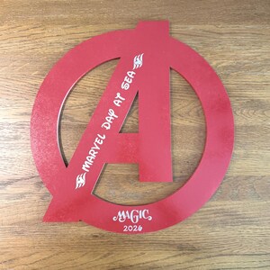 Personalized Autograph Anchor – Mickey Mouse Disney Cruise Gift MARVEL DAY