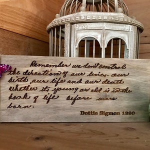 Handwritten Heirloom/Custom Engraved Sign/Keepsake Handwritten Sign/Actual Handwriting/Kids Actual Handwriting/Keepsake Handwriting