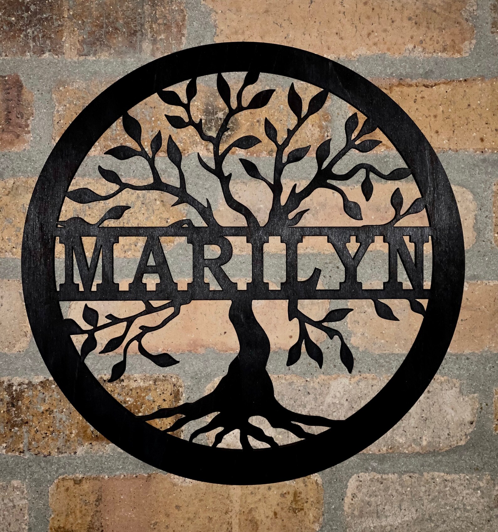 Tree of Life Wall Art Custom Family Tree Sign Housewarming Etsy