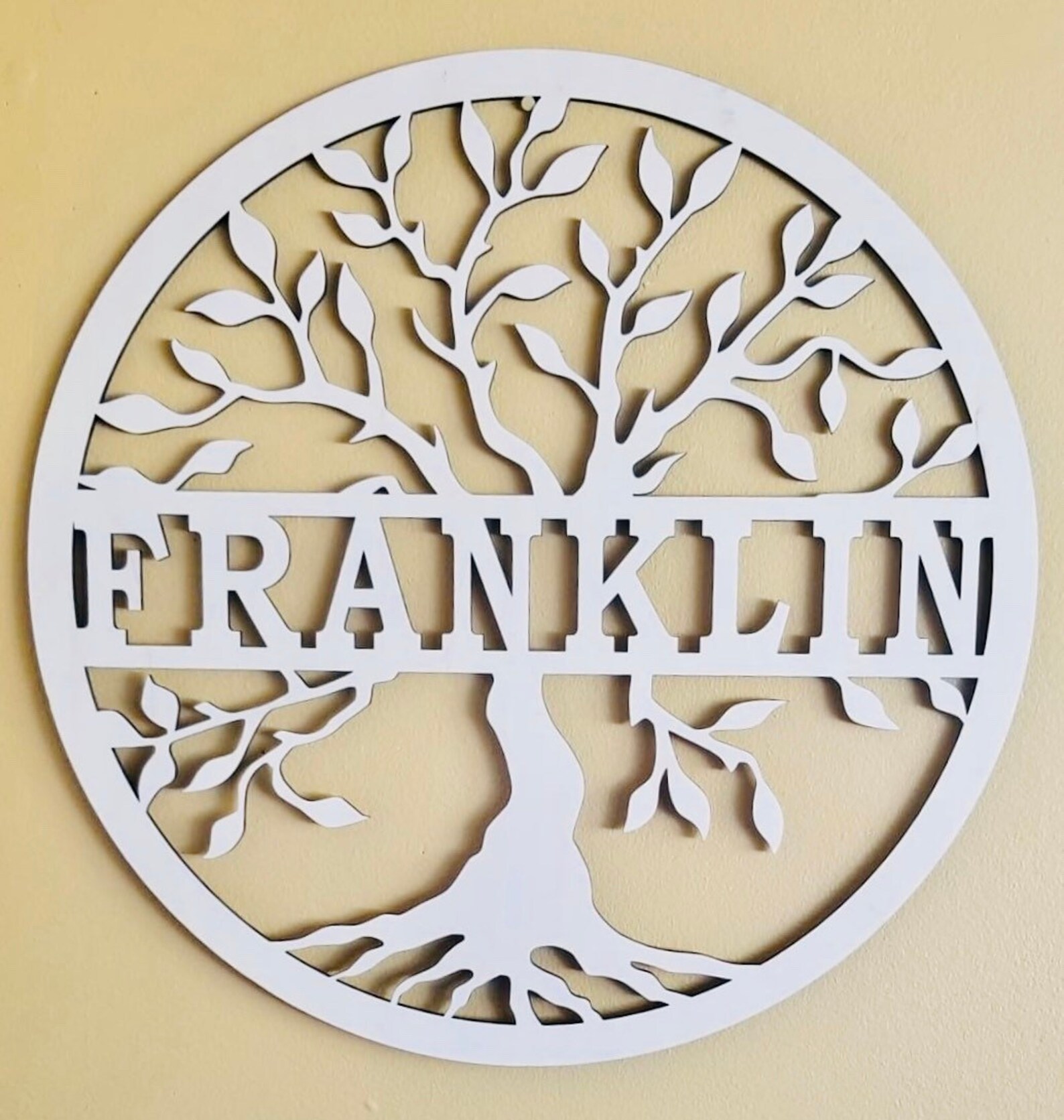 Tree of Life Wall Art Custom Family Tree Sign Housewarming Etsy