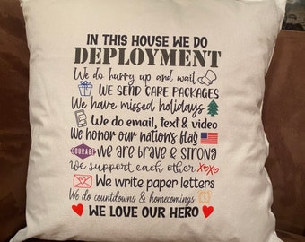 Military Family/In This House We Do Deployment/Family Motto/Deployment/Navy Family/Marines/Army/Navy Moms/Navy Wife/In this house