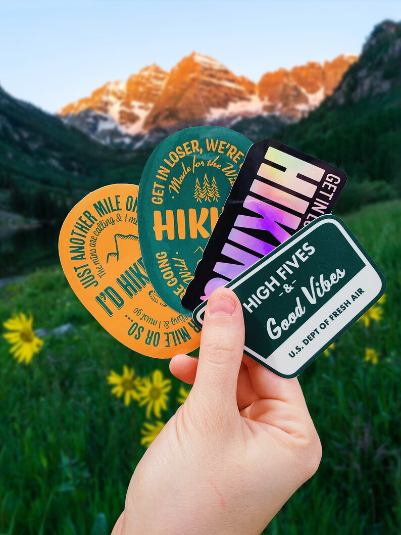 Waterproof Vinyl Sticker Water Bottle Sticker Hydroflask Etsy