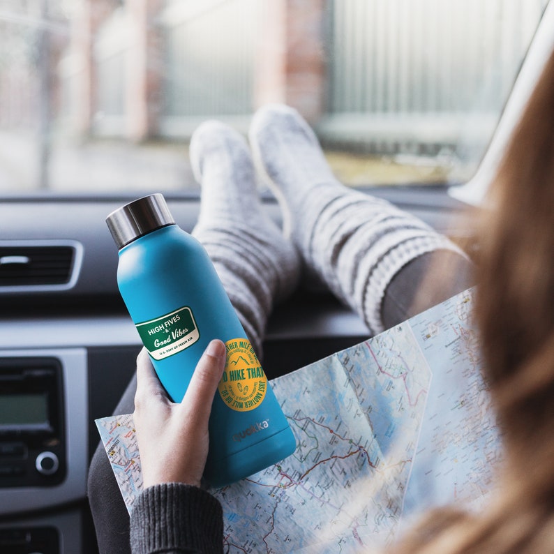 Waterproof Vinyl Sticker Water Bottle Sticker Hydroflask Etsy