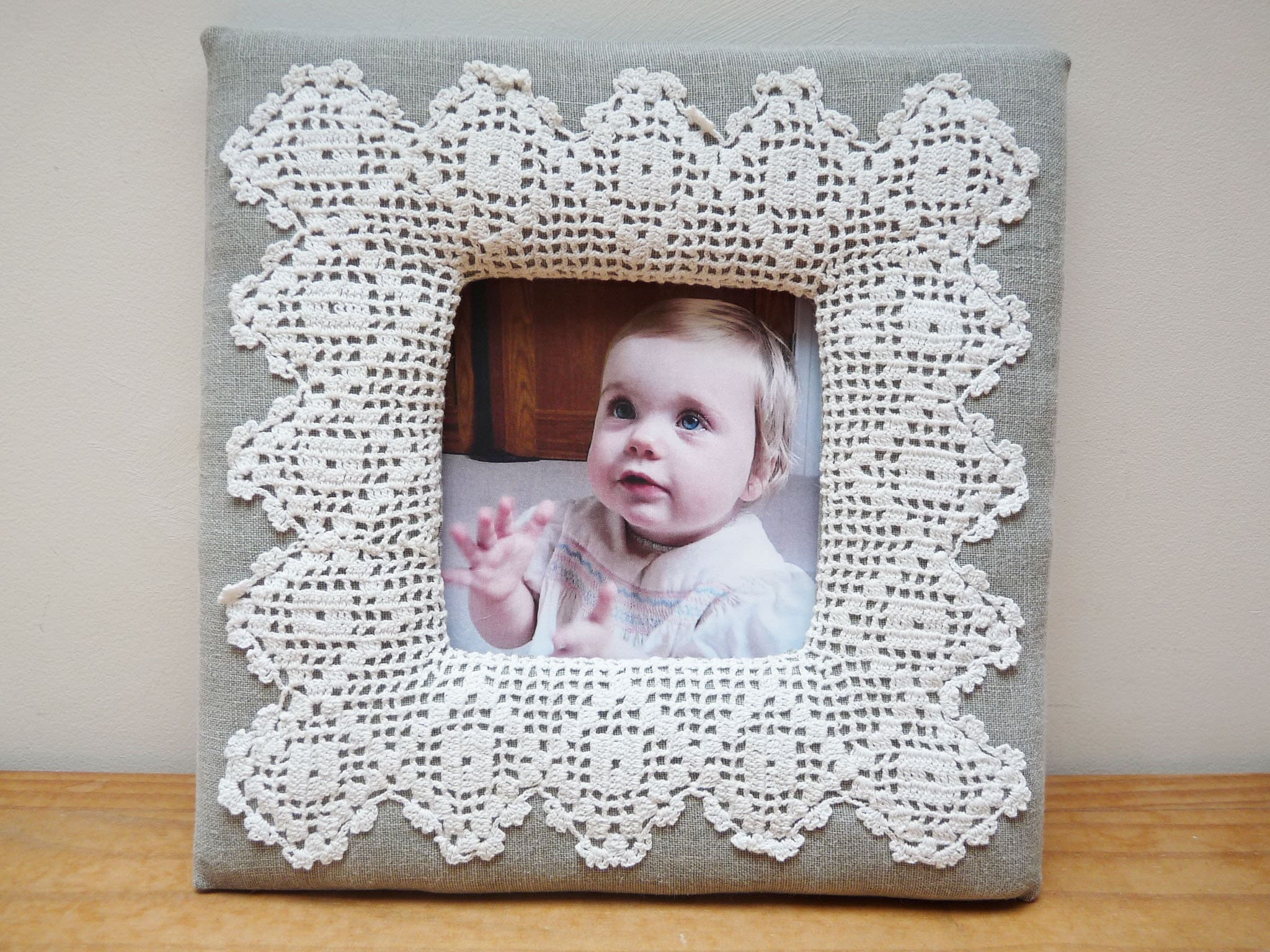 Personalised Lakadee Wooden Photo Frame 3.5x3.5 4x6 5x7 Inch