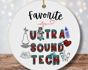 Ultrasound Technologist Ornament, US Tech Ornament, Ultrasound Gift, Medical Gift, Healthcare gift,Student Ultrasound gift, Sonography gift