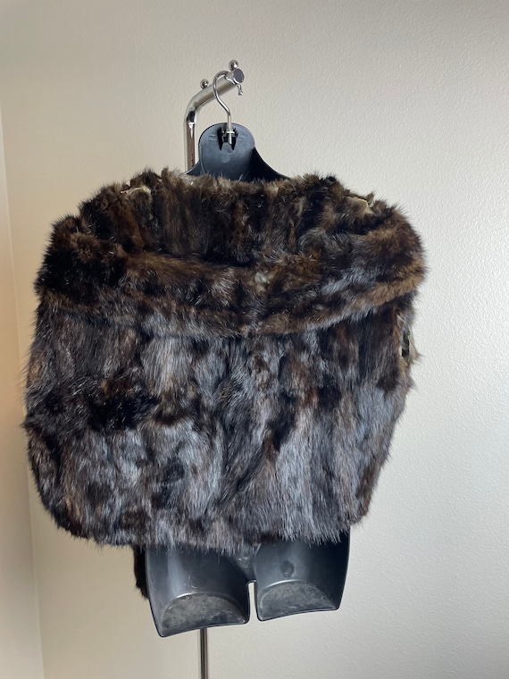 Vintage fur stole - image 2