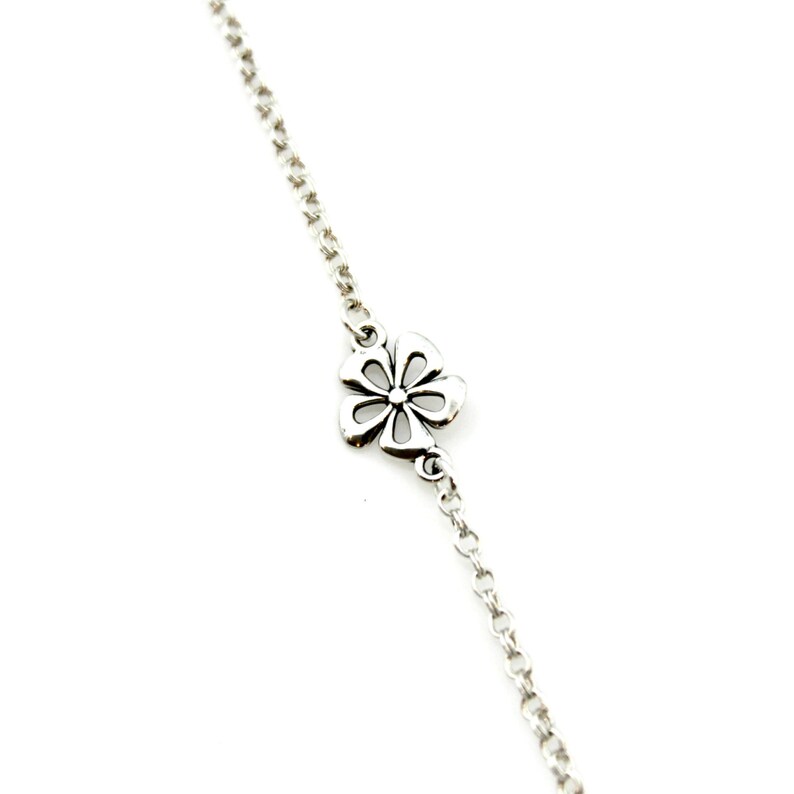 FLOWER GIRL BRACELET in Sterling Silver Etsy