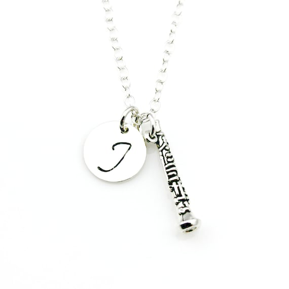 OBOE INITIAL NECKLACE in Sterling Silver Etsy