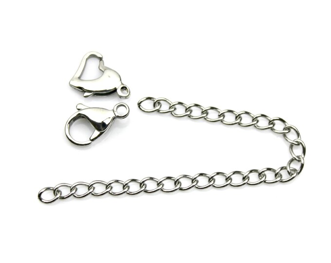 Stainless Steel Necklace Extender Etsy