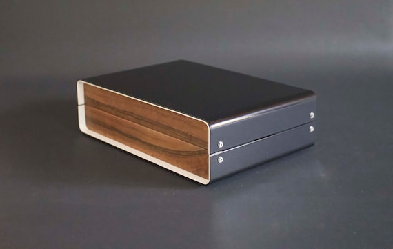 Walnut shop watch box