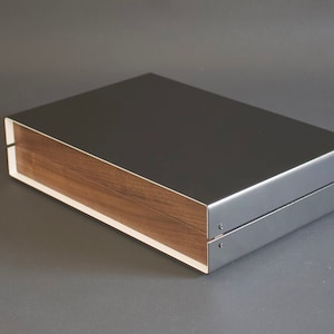 Watch Box for 8 Watches, Modern Watch Box with Compartment, Mens Luxury Watch Box, Wood Watchbox, Watch Box For Men, Personalised Watch Box