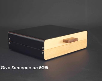 Mens Watch Box, Unique Gift For Men, Hand Made Modern Watch Box,