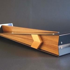 Modern Watch Box for 4 Watches, Custom Made Watch Display, Wooden Watchbox, Watch Case and Jewelry Storage, Watch Jewellery Box For Men