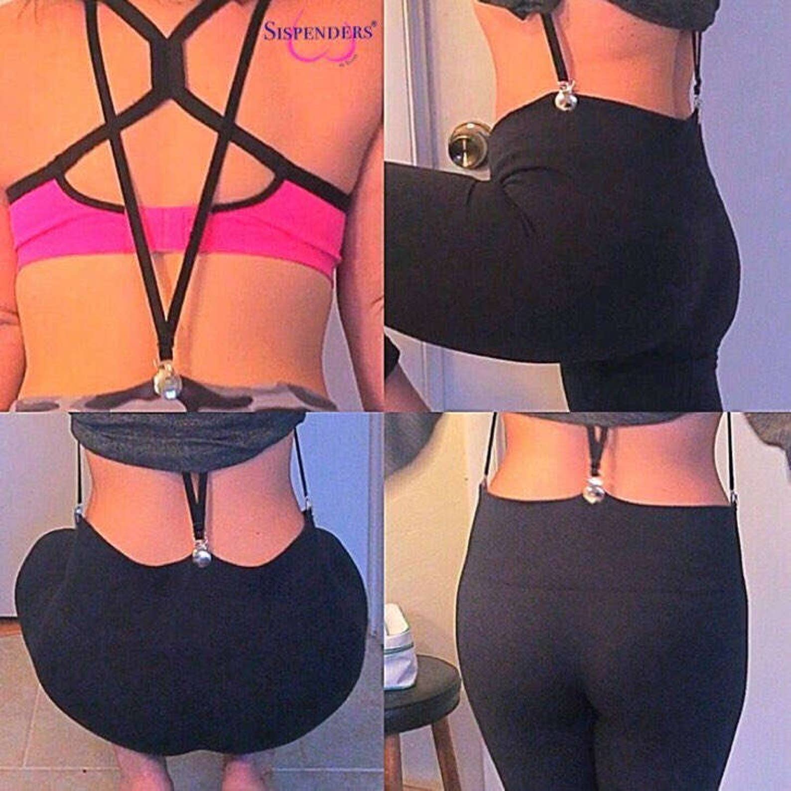 Womens Suspenders Hidden Suspenders Yback Butt Lifting Etsy