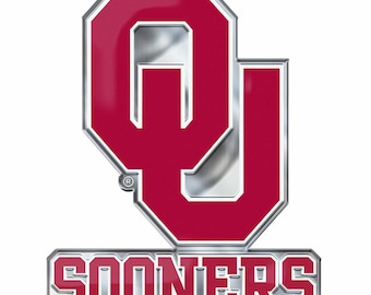 NCAA Oklahoma Sooners Billard Kugel Shift Knopf Gefädelt Custom Shifter 4 Farboptionen, siehe Bilder Big 12