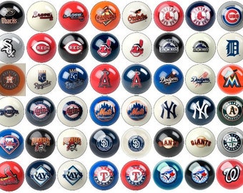 MLB Billiard Pool Ball Shift Knob Threaded Custom Shift Knob
