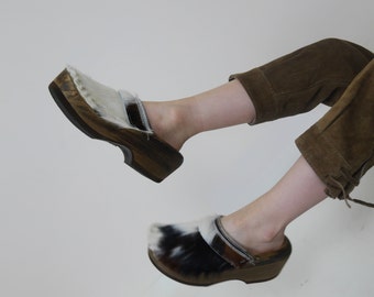 pony hair clogs