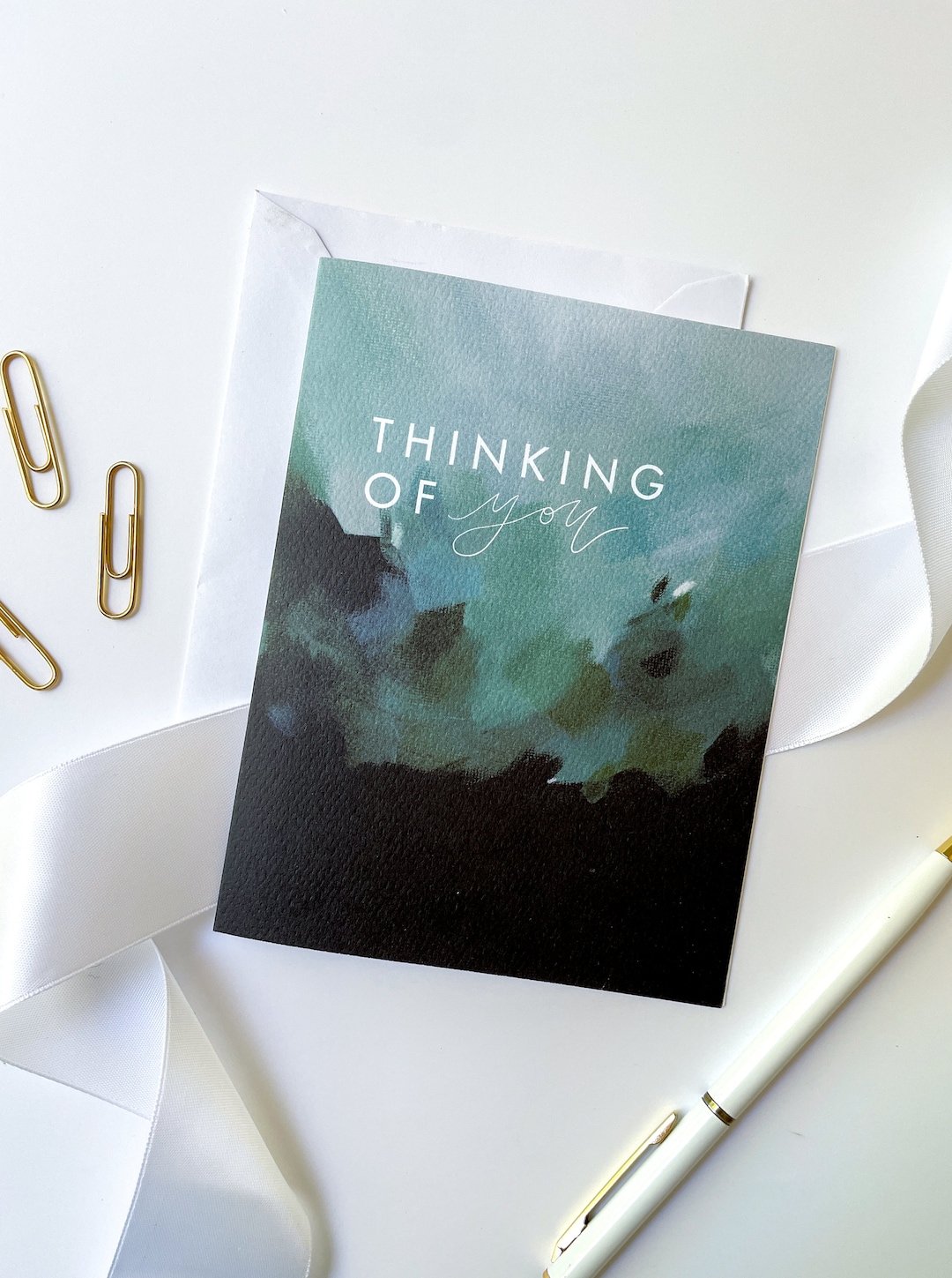 Thinking of You Card, Grieving Card, Condolence Gift, Deepest Sympathy ...