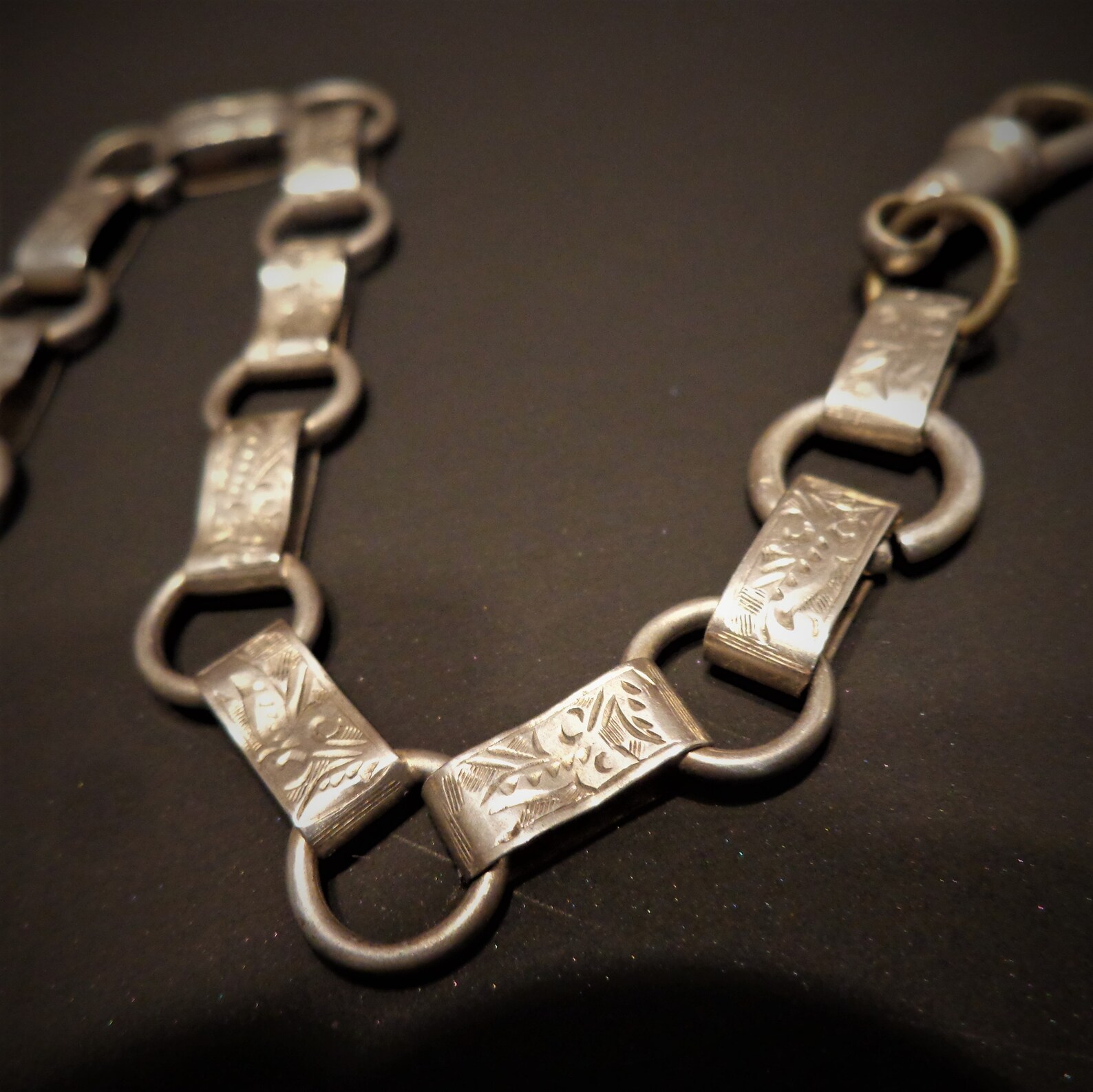 Rare Antique Fob Watch Chain Etsy