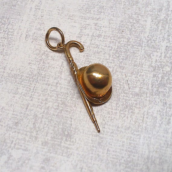 Bowler hat charm clearance