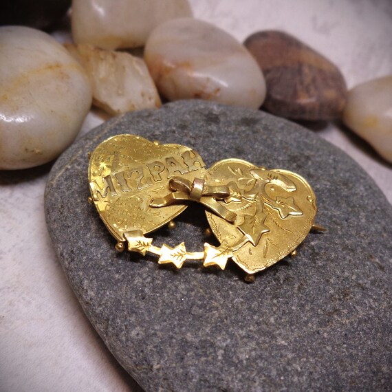 Mizpah brooch for sale deals