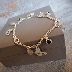 Pretty Silver Butterfly Bracelet