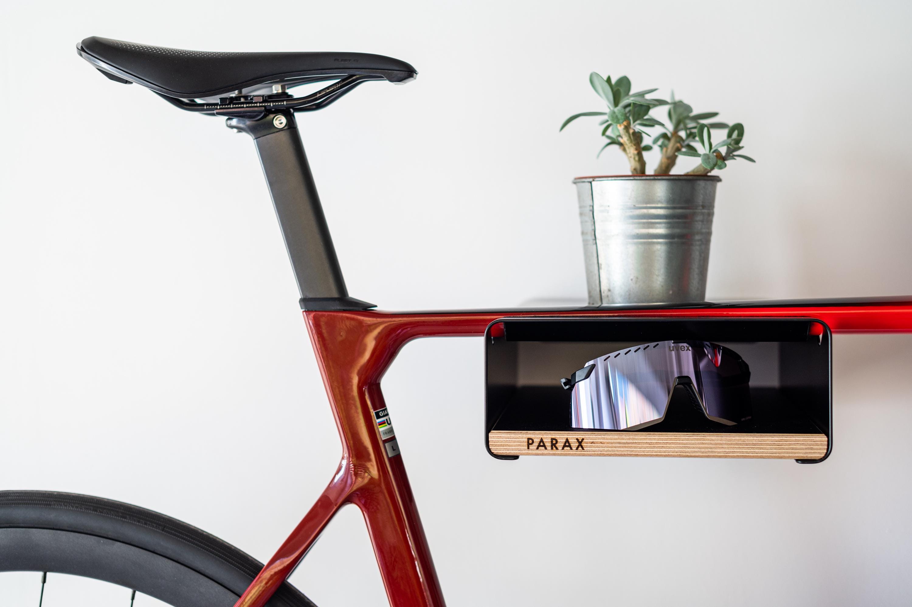 PARAX 自転車壁掛けバイクラック (S-RACK/ブラック/ブラック) - Etsy 日本