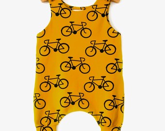 mustard baby grow