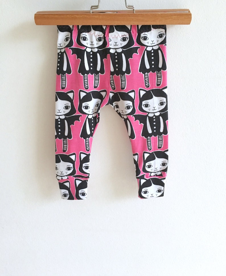 Halloween Bat Cat Baby Leggings Bat Pants for Halloween Etsy