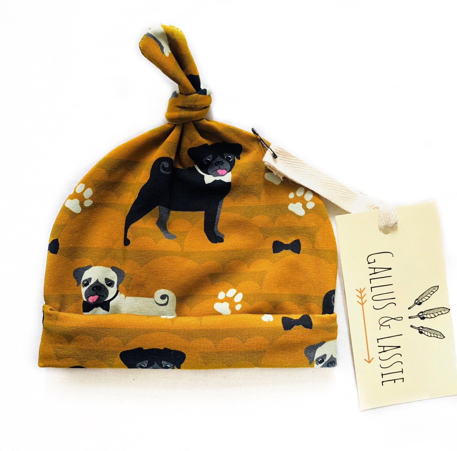 Handmade Pug Baby Hat Pug Baby Clothes Dog Baby Beanie Kids Etsy