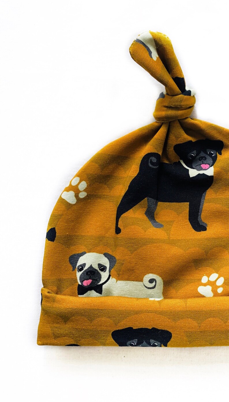 Handmade Pug Baby Hat Pug Baby Clothes Dog Baby Beanie Kids Etsy