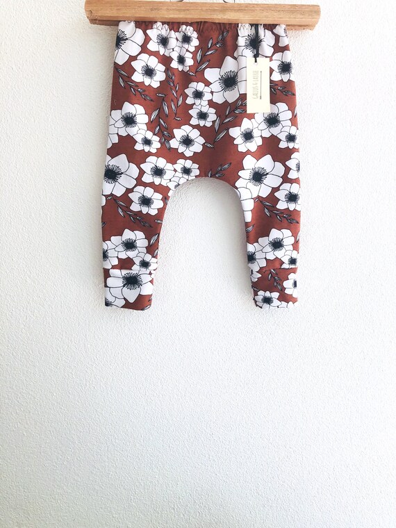 baby girl floral leggings