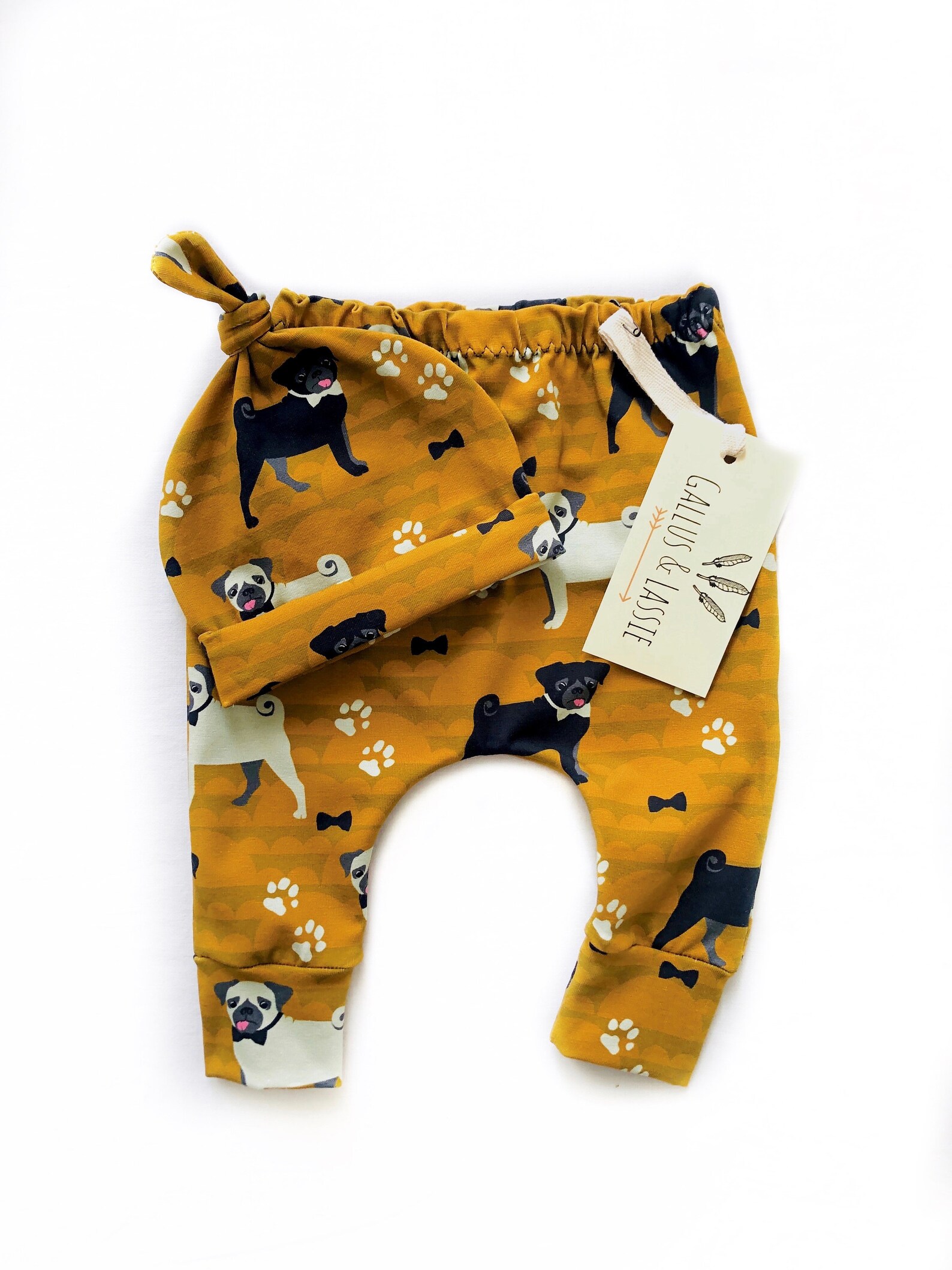 Handmade Pug Baby Hat Pug Baby Clothes Dog Baby Beanie Kids Etsy