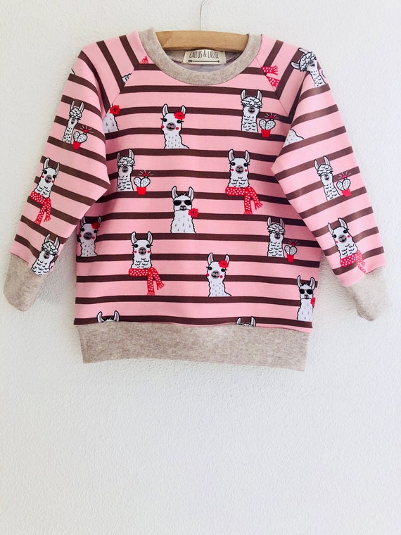 baby llama sweater