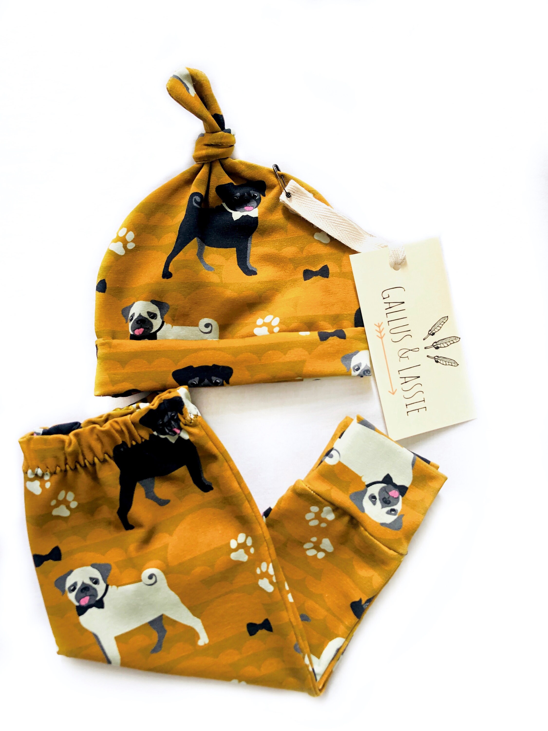 Handmade Pug Baby Hat Pug Baby Clothes Dog Baby Beanie Kids Etsy