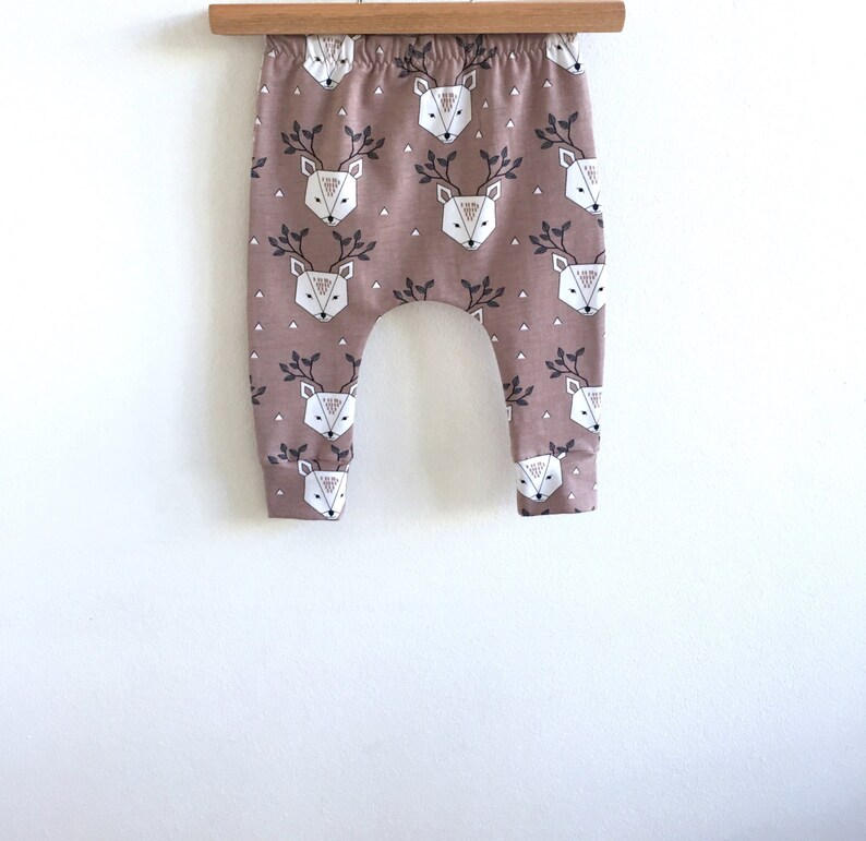 Reindeer Baby Leggings Organic Christmas Baby Pants Toddler Etsy
