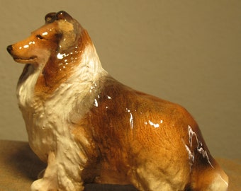 Ron Hevener Collie Dog Figurine