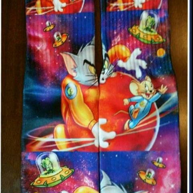 Classic Cartoon Socks - Etsy
