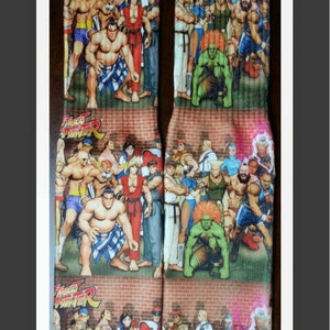 Skarpety Street Fighter Custom Dryfit