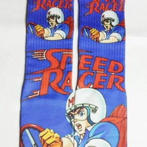 Skarpety Racer Blue Custom Dryfit