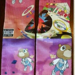 Teddy Bear Yeezy custom dryfit socks