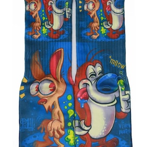 Ren n Stimpy custom dryfit socks