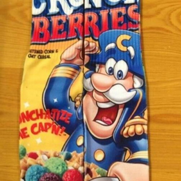 Crunch berries custom dryfit socks