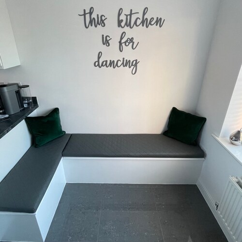 Made to Measure Seat Cushion Dining Bench Cushion Bespoke Etsy